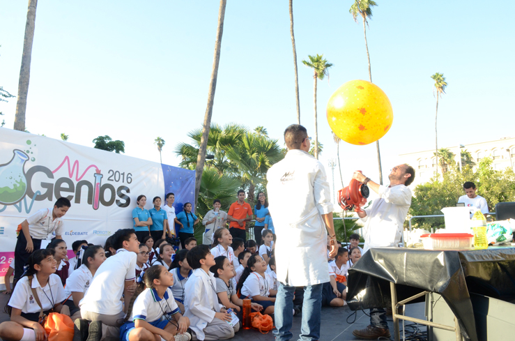 ¡No te presiones! La ciencia al estilo Mad Science!