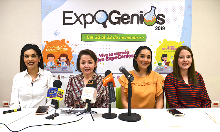 Invitan a las actividades de Expogenios 2019 #ViveLaCiencia