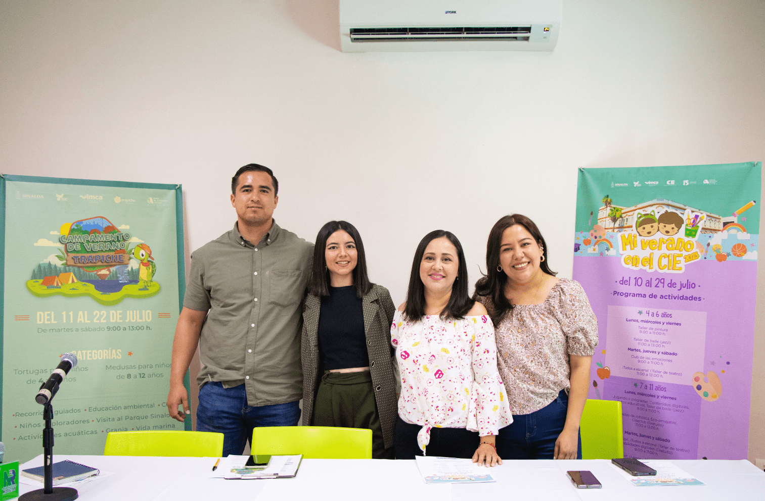 Rueda de prensa Campamento de Verano Trapiche 2023